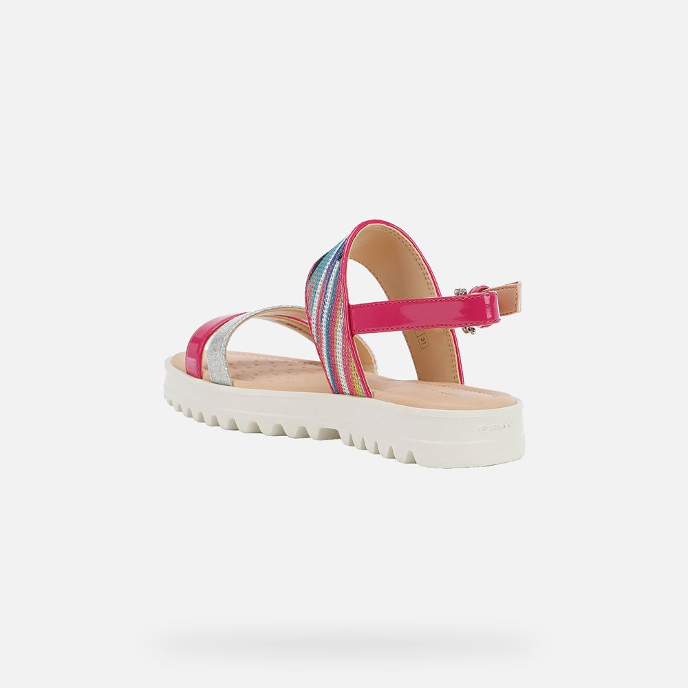 Sandalias Geox Menina Rosa - Coralie - PJOSQ8792